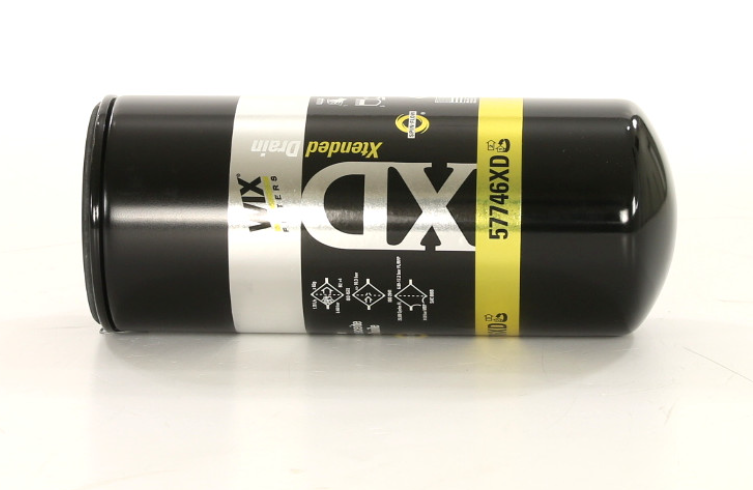 WIX Filters Oil Filter, Spin-On Style, 11.791 in Height x 4.65 in Outside Diameter Top, 305 PSI Burst Pressure - 57746XD