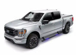 AMP Research Running Board, Textured Powder Coated, Black, Die Cast Aluminum - 76365-01A