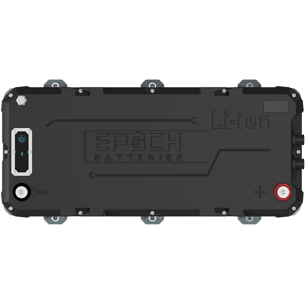 Epoch Battery, 36 V, M8 Threaded Stud Top Terminal, Lithium Iron Phosphate Style (LiFePO4) - B36100A-A