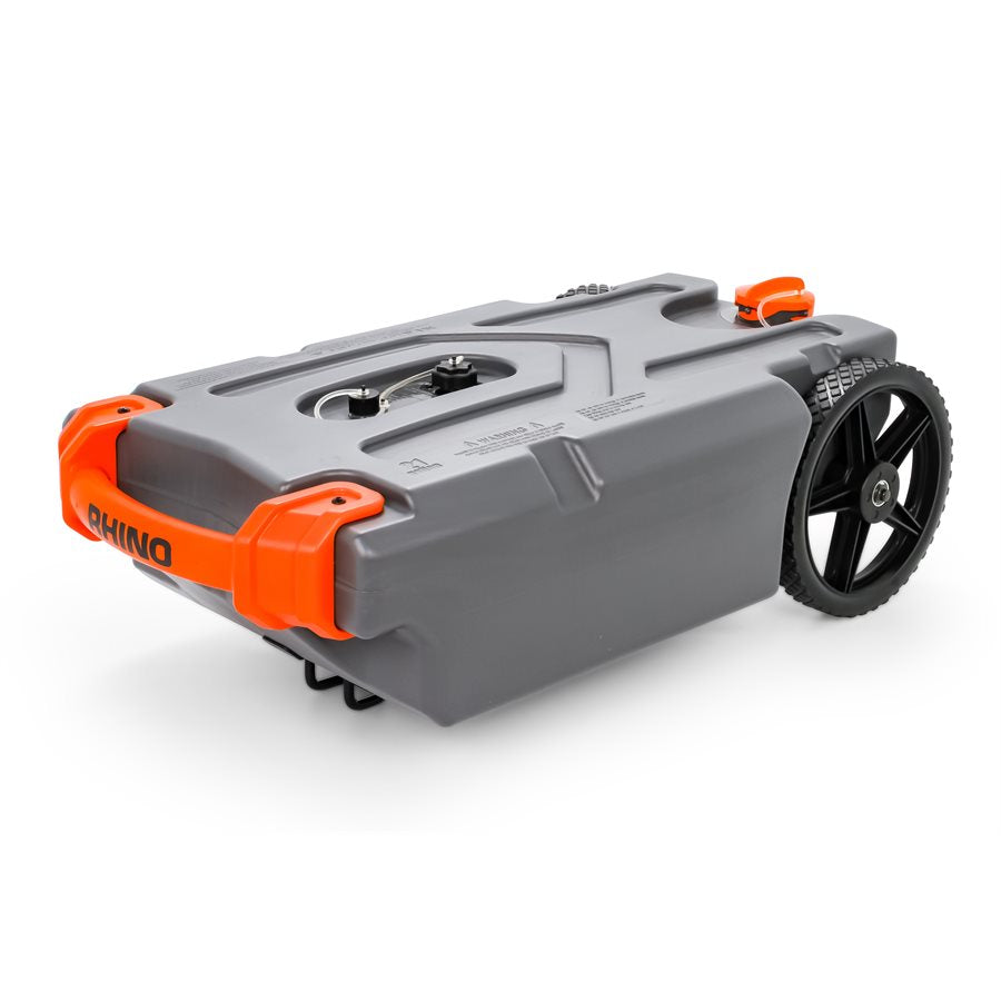Camco Portable Waste Holding Tank, 21 gal, 2 Wheel Design - 39002