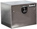 Buyers Products Tool Box, 1 Recessed Drop Door, Stainless Steel, 24 in Length x 18 in Width x 18 in Height - 1702650