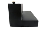 Dee Zee Auxiliary Fuel Tank, 92 gal Capacity, 32-3/4 in Length x 46-3/4 in Width x 25-1/2 in Height, Black Textured Powder Coated - DZ92747XSB