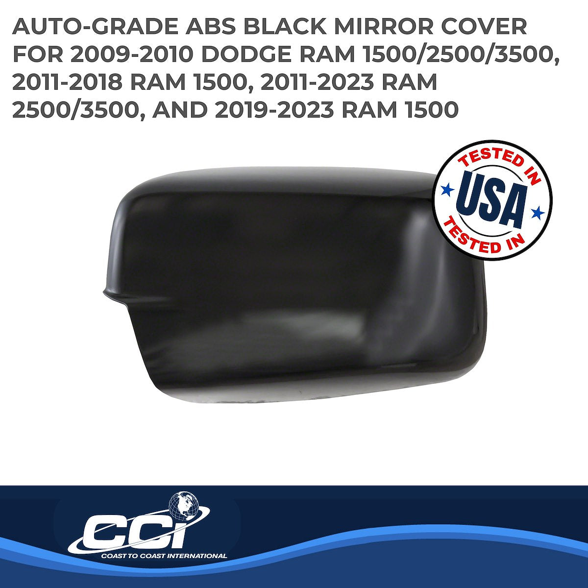 Coast2Coast Mirror Covers CCIMC67443BLK product image 2