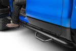 N-Fab Nerf Bar, 3 in Round Bent, Black Matte Textured Powder Coated, Steel - D1980CC-TX