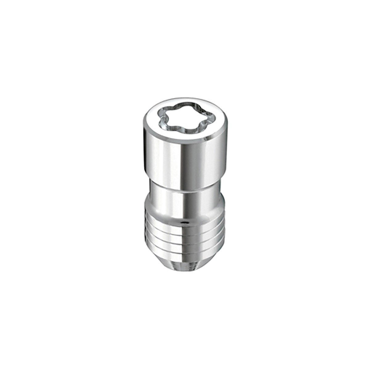 McGard Wheel Access Wheel Lock, 14 Millimeter X 2.0 Thread Size, Acorn Lug Use With Steel/Aluminum Wheels, 2-1/4 in Overall Length, Pack of 4 - 24205