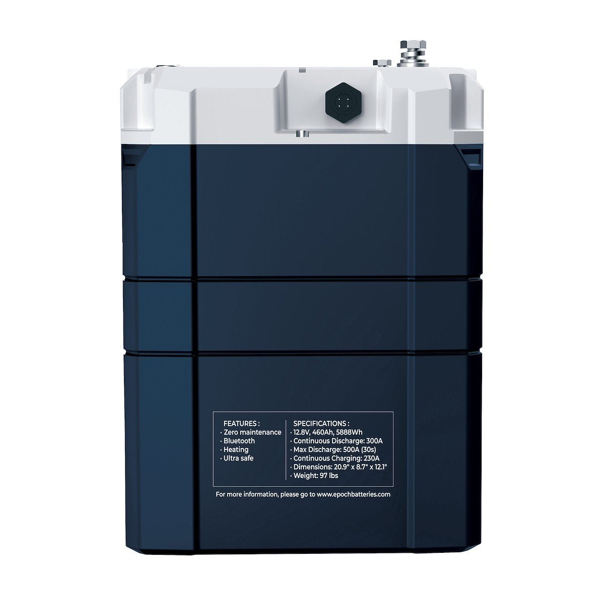 Epoch Battery, V2 Elite Series, Group 8D, 12.8 V - C12460A