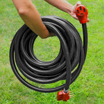 Valterra Power Cord, 50 amp, 50 ft Length, Male 4-Prong Plug And Female 4-Prong Plug - A10-5050EH