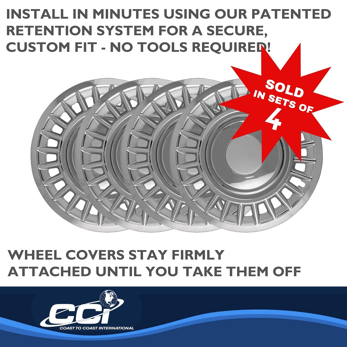 Coast2Coast Universal Wheel Covers IWC17816C product image 4