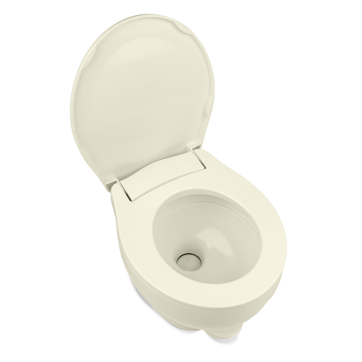 Thetford/ Norcold Toilet, Round SloClose  Seat And Cover With 12-15/16 in Seat Height, 17-13/16 in Length x 15-1/8 in Width x 14 in Height - 50209
