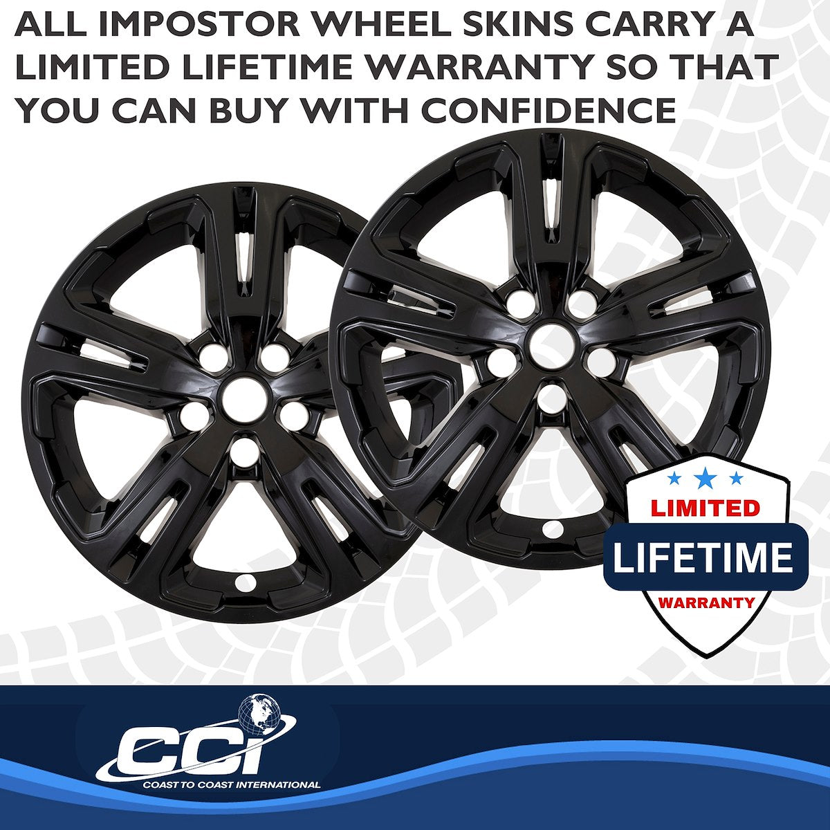 Coast2Coast Wheel Skins & Styled Wheel Covers IMP514BLK product image 4