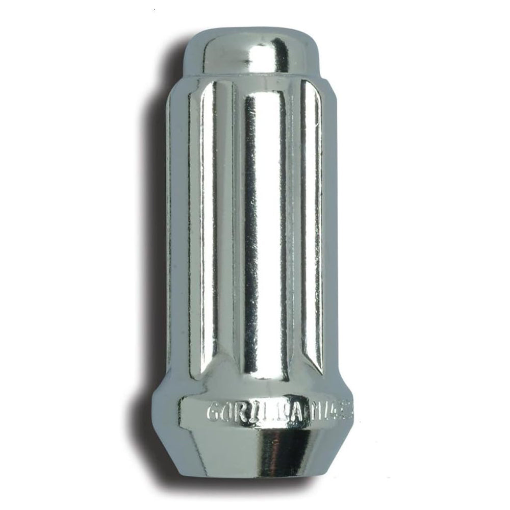 Gorilla Lug Nut, 9/16 in x 18 Thread Size, 60 degree Conical, 2 in Overall Length, Box Of 60 - 26198HT