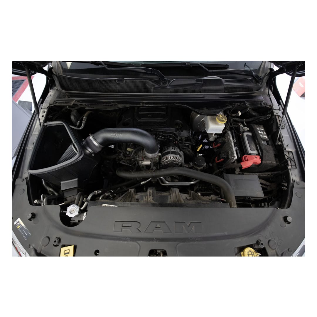 K&N Cold Air Intake, Black Polyethylene Tube, Black Filter - 30-1578