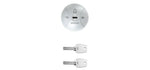 Holman Puck Lock Kit, Stainless Steel, 2 Keys - 84000
