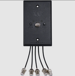 Winegard Wall Plate Power Supply, 12 V, Black - WP2-100