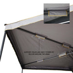 Overland Vehicle Systems Awning, Nomadic 270LTE, 75 Square ft of Cover, 280G Poly Cotton - 19679907