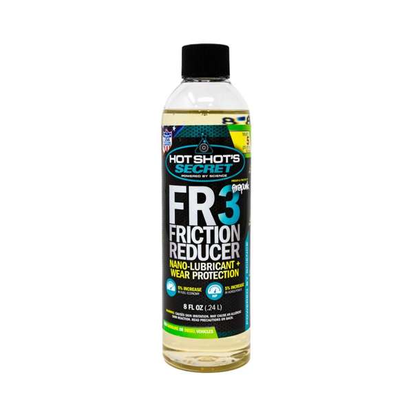 Hot Shot's Secret/ Lubrication Specialties Oil Additive, FR3, Use To Reduce The Friction In Engine, 8 oz Bottle - HSSFR308Z