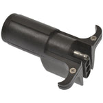 Pollak Trailer Wiring Connector Adapter, 6-Pole Round Vehicle End To 4-Way Flat Trailer End - 6P-102V
