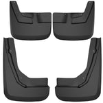 Husky Liners Mud Flap, Contoured, Black, Set Of 4 - 58246