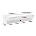Weather Guard Tool Box, White, Steel, 56 in Length x 17 in Width x 13 in Height - 175-3-04
