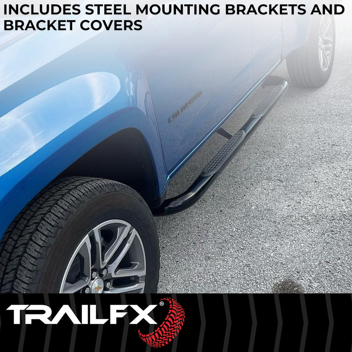 TrailFX Running Boards & Nerf Bars A0049B product image 5