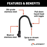 Lippert Faucet, Black Matte - 2021090600