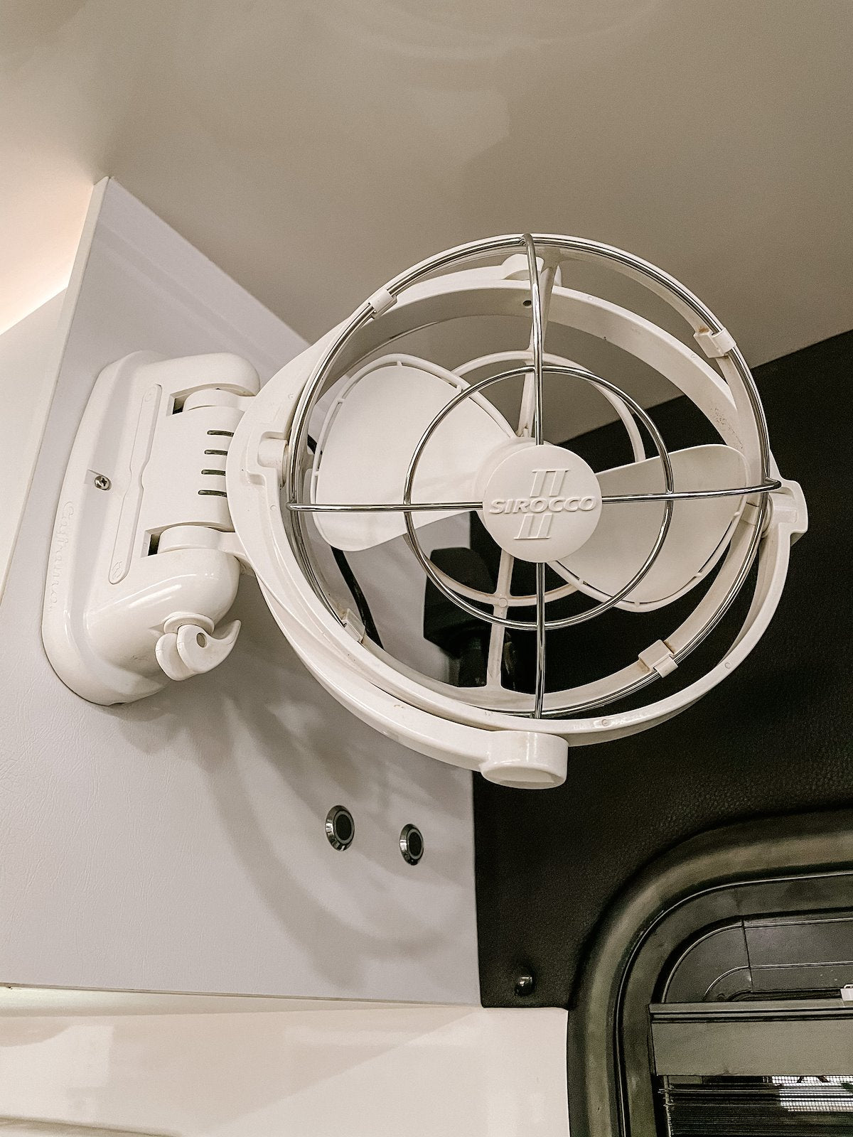 Caframo Limited Fan, 7 in, 3 Speed, 12 V or 24 V - 7010CAWBX