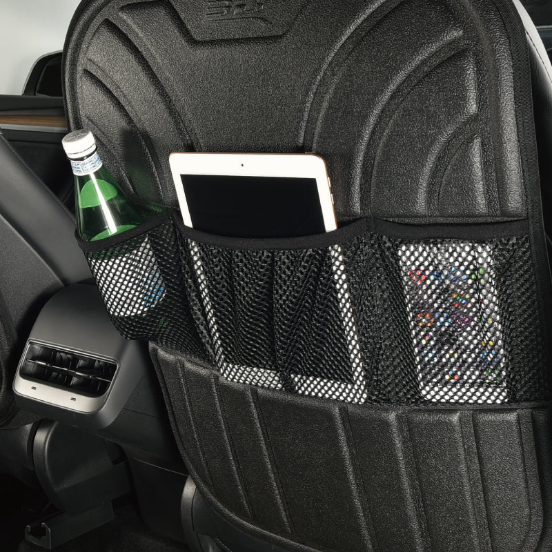3D Mats Seat Back Protector, 20 in Width x 26 in Height, Black - 3175