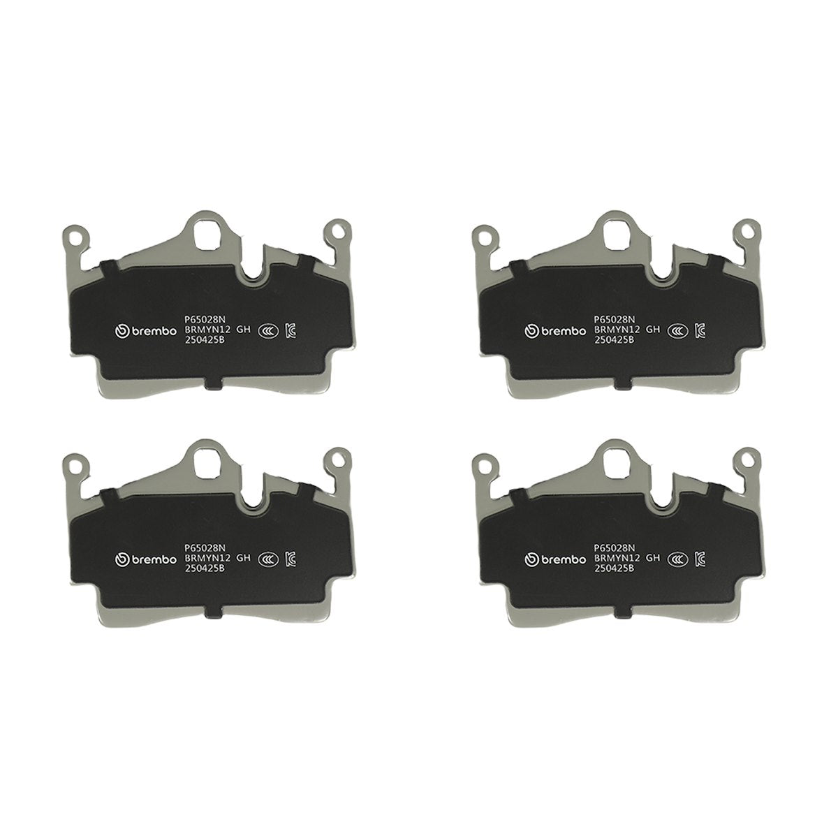 Brembo Brake Pad, FMSI Number D1134-8245, Ceramic, Set Of 4 - P65028N