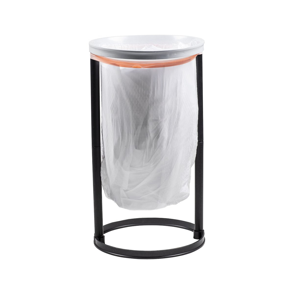 Lippert Trash Bag Holder, Holds 13 gal Kitchen Bags With 24 in Diameter Drawstring, 17-1/4 in Length x 17-1/4 in Width x 31 in Height - 2022105716