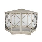 Lippert Portable Canopy, 92-1/2 in Height x 143-3/4 in Diameter, 107 Square ft Space For 4 To 6 People, 11 Millimeter Fiberglass Poles - 2021123289