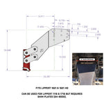 GEN-Y Hitch Fifth-Wheel to Gooseneck Couplers GH-8056AL product image 6