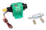 Mr. Gasket Fuel Pump Electric, 35 gal Per Hour, 4-7 PSI Max Pressure, 3/8 in Inlet/Outlet - 12D