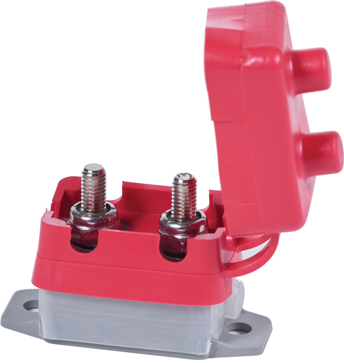 Blue Sea Circuit Breaker, 20 amp/28 V DC, No 10-32 Screw Terminal - 7153-BSS