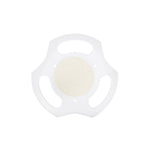 Camco Plate Holder, One For 7-1/4 in Plates and One For 10-1/4 in Plates, Bright White - 43601