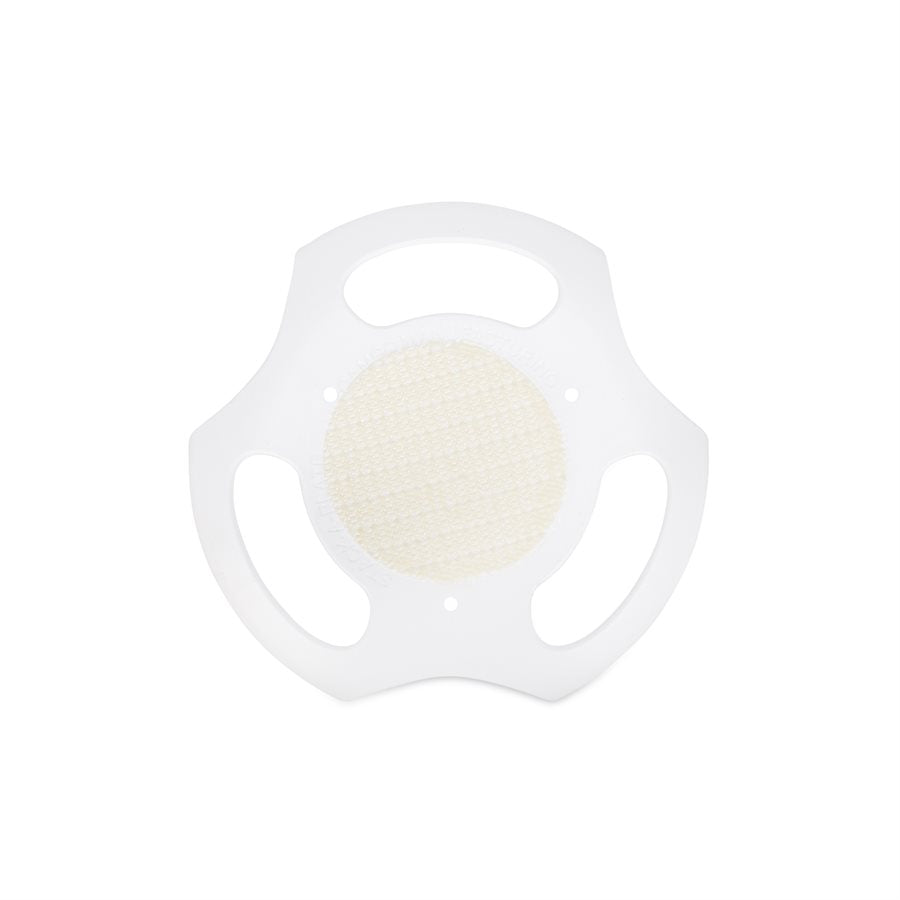 Camco Plate Holder, One For 7-1/4 in Plates and One For 10-1/4 in Plates, Bright White - 43601