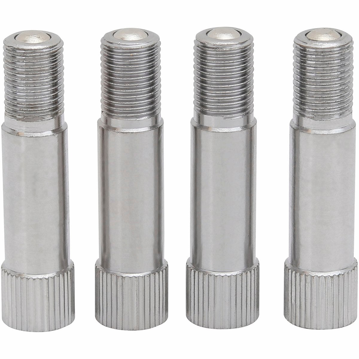 Tru Flate Valve Stem Extension, 1-1/4 in Length, Chrome Plated, Brass, Pack Of 4 - 38-315-4