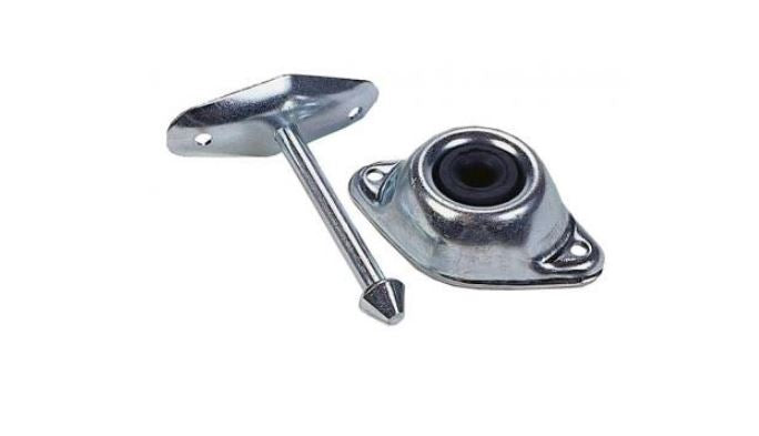JR Products Door Catch, 3 in Length, Steel - 10284