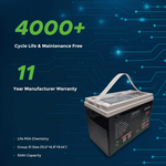 Epoch Battery, Essential Series, Group 31, 36 V - 3650A-H