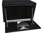 Buyers Products Tool Box, 1 Recessed Drop Door, Black, Steel - 1703350