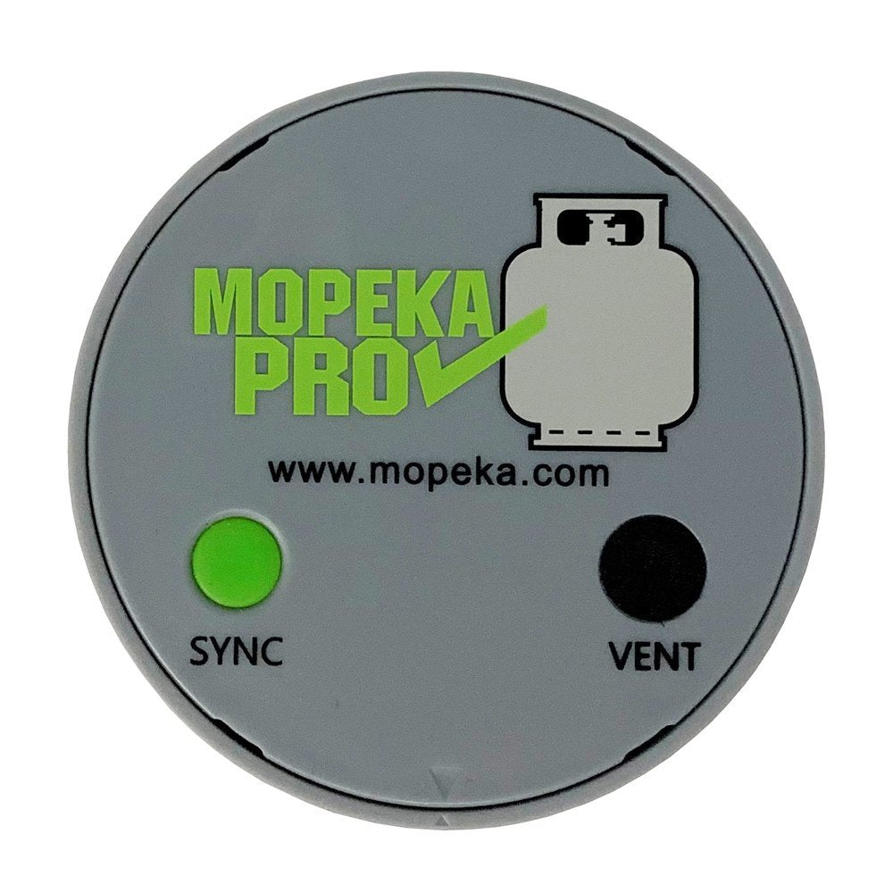 AP Products Propane Tank Gas Level Indicator, For Horizontal Or Vertical Steel Tanks Up To 1000 gal, With CR2032 Battery - 024-2002