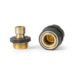 Camco Fresh Water Hose Connector, Brass, Complies With CA and VT Regulations For Brass Content - 20135