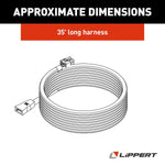 Lippert Slide Out Control Module Wiring Harness, 35 ft Length - 238992