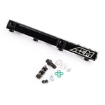 AEM Electronics Fuel Injector Rail, Black, Aluminum, 1/2 in bore Diameter - 25-104BK