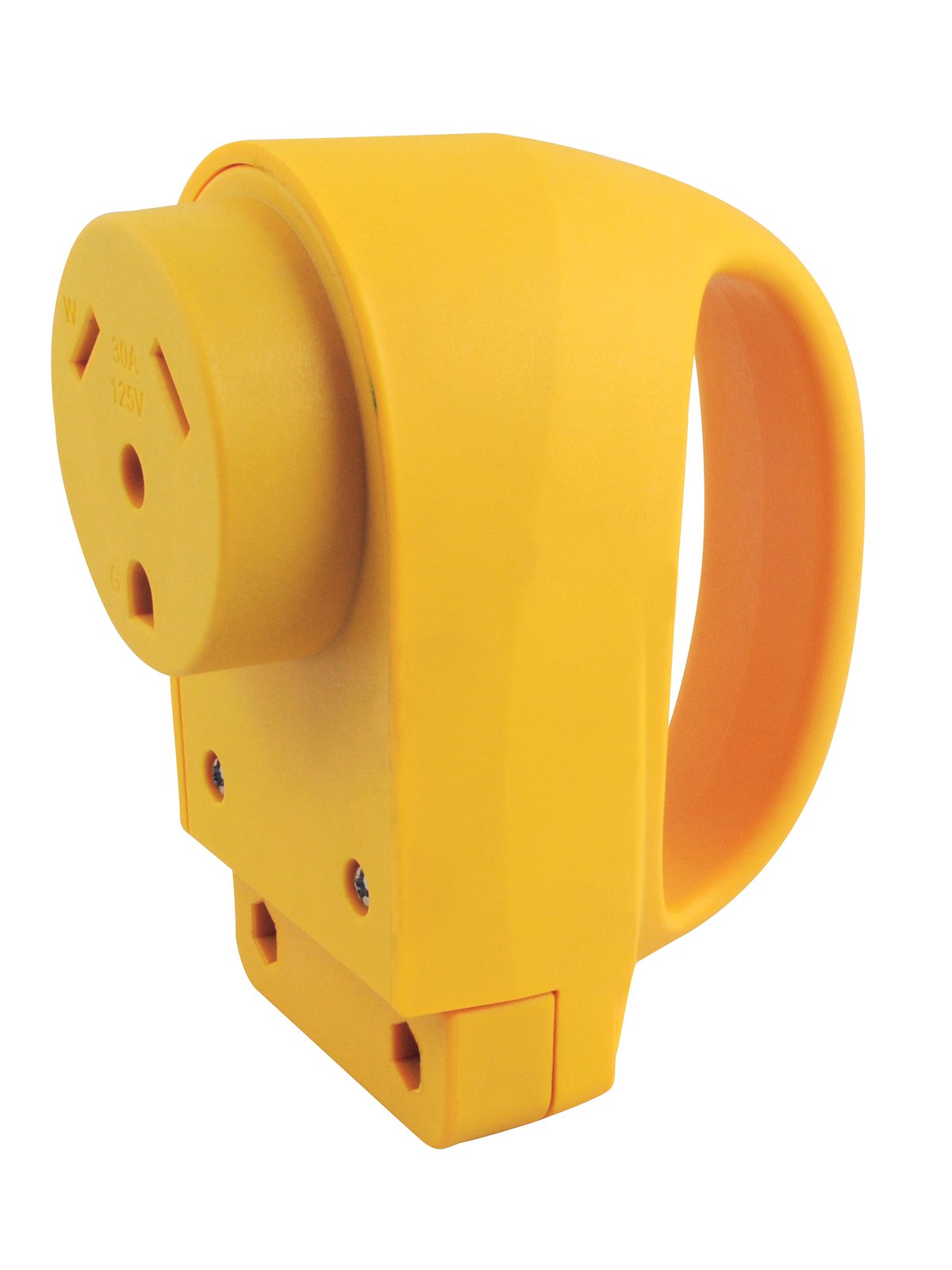 Marinco Power Cord Plug End, Replacement Plug For Marinco 10 Gauge Wires, 30 amp - 30FCRV