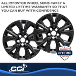 Coast2Coast Wheel Skins & Styled Wheel Covers IWCIMP410BLK product image 3