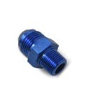 Russell Automotive Adapter Fitting, -6 AN To 1/4 in NPT, Blue, Aluminum - 660440