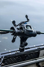 Railblaza Fishing Rod Holder, Black, 7.2 in Width x 2.9 in Depth - 08-0086-11