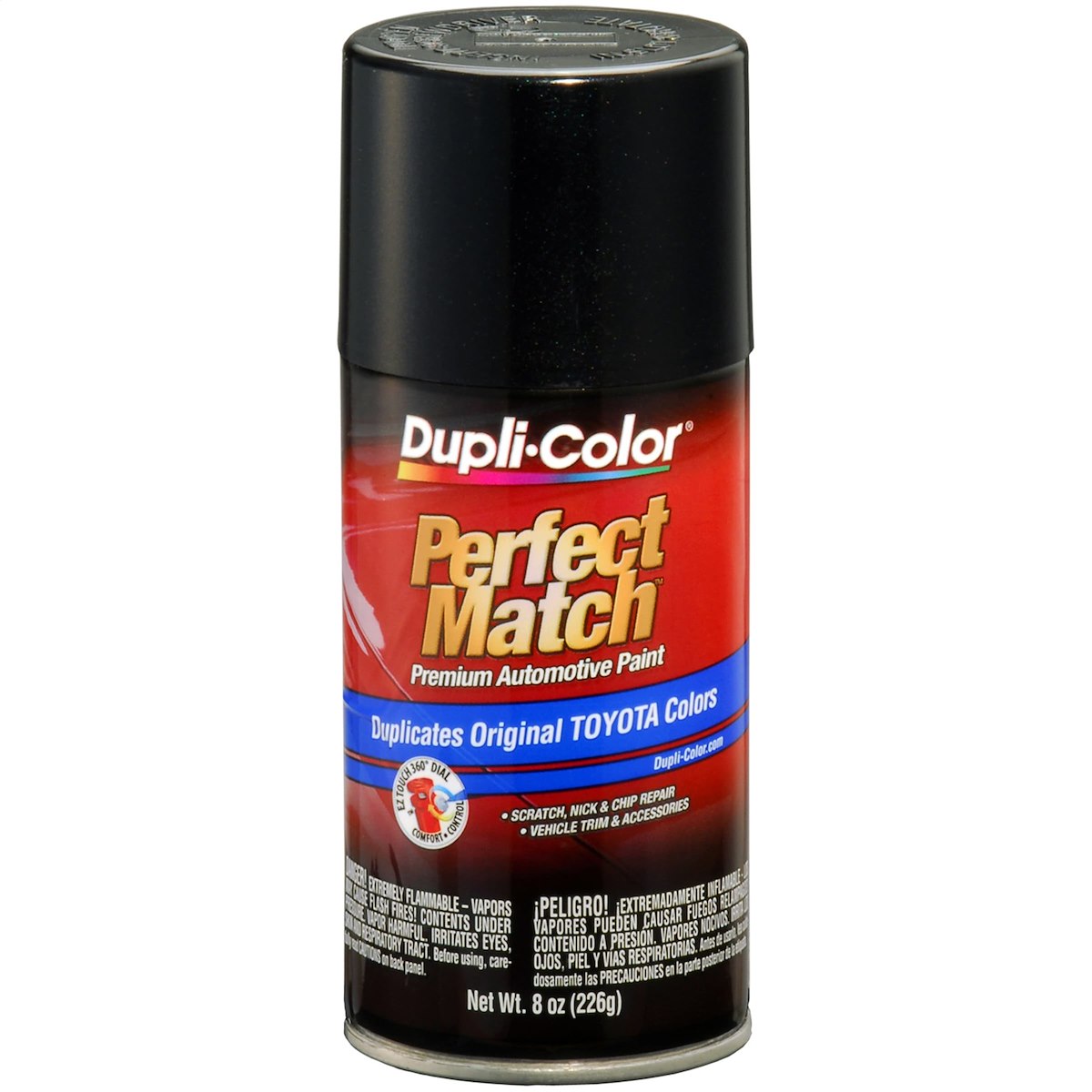 VHT/ Duplicolor Touch-Up Paint, Black Mica Paint Code 209, 8 oz Aerosol Can - BTY1622
