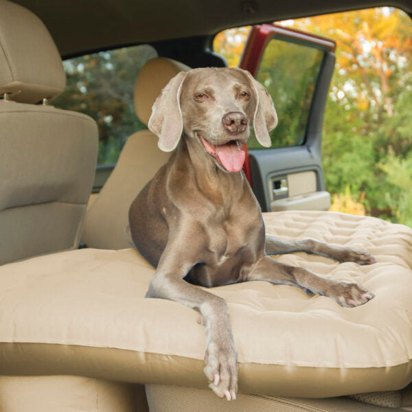 AirBedz by Pittman Outdoors Rear Seat Air Mattress, 60 in Length x 35-1/2 in Width x 17-1/2 in Height Inflated - PPI-TAN_TRKMAT