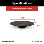 Furrion Speaker, 2-Way Outdoor Marine Woofer, 6 in Diameter x 2-1/8 in Depth Overall Dimension, 5 in Diameter Woofer Dimension - FMS5B